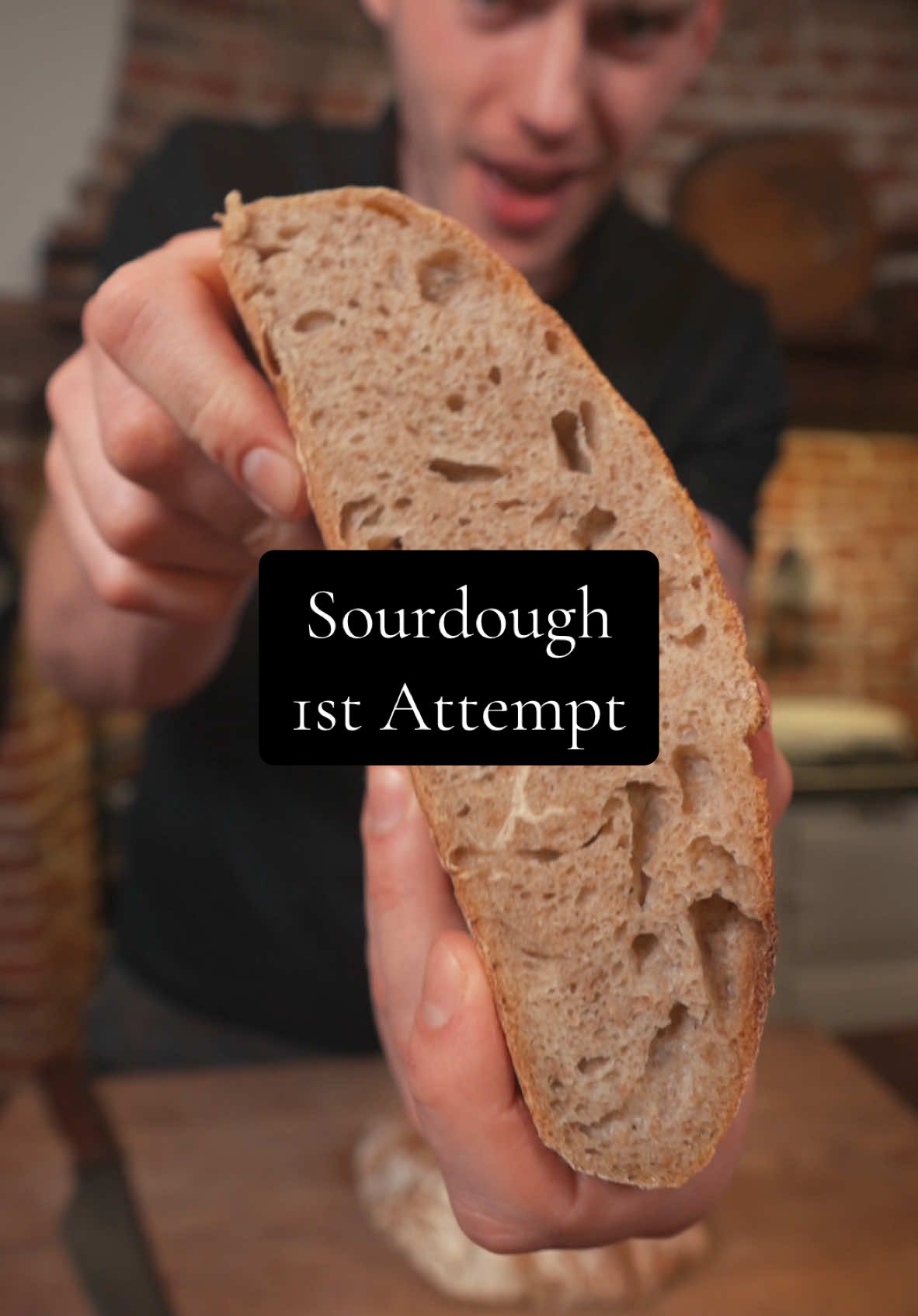 First try, first sourdough fail? TIPS ARE WELCOME - episode 2 en route - WE WILL MASTER THIS #sourdough #fromscratch 