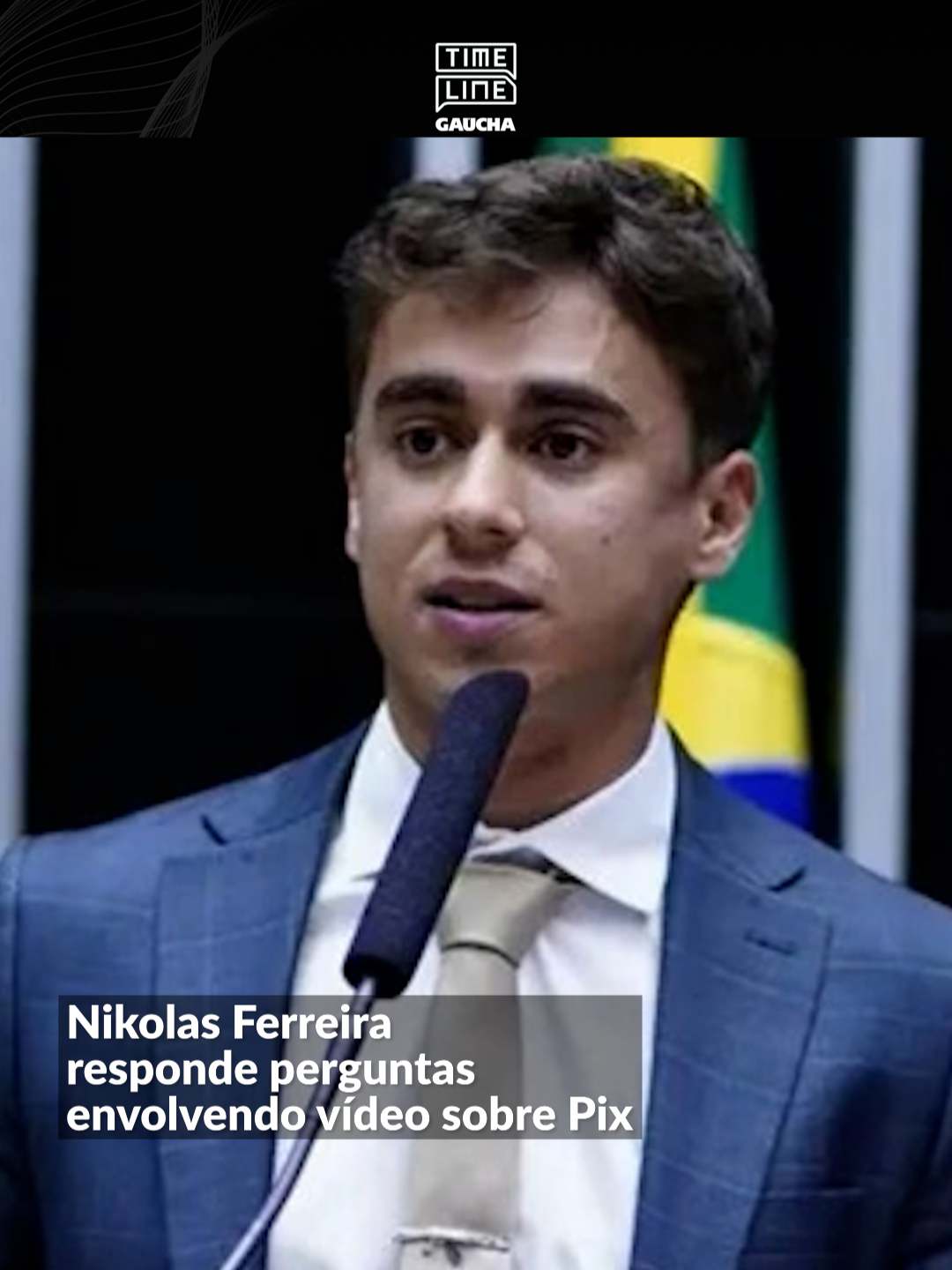 Em entrevista exclusiva à Rádio Gaúcha nesta quinta-feira (16), o deputado federal Nikolas Ferreira (PL-MG) falou sobre o vídeo viral que publicou em suas redes sociais falando sobre o Pix. Na quarta--feira (15), o governo federal anunciou a revogação da medida que implementaria uma mudança na fiscalização de movimentações bancárias, incluindo o Pix. Confira um trecho no vídeo! #entrevista #nikolasferreira