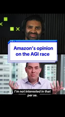 Amazon Web Services CEO Matt Garman isn’t too interested in playing marketing games in the media about AI capabalities. #ai #aws #amazon #openai #agi #Tech #business