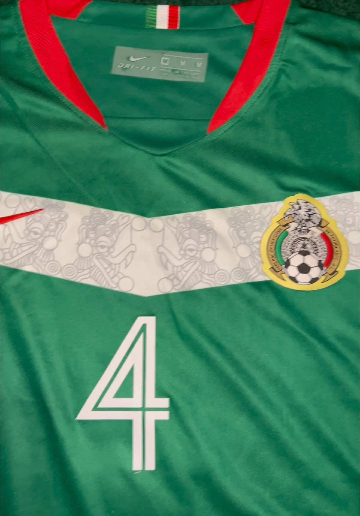 Mexico 2006 Jersey 🇲🇽 Rafa Márquez 4 #mexico #rafamarquez  #fifaworldcup  #massfollowing  #nike  #elevatedtoms 