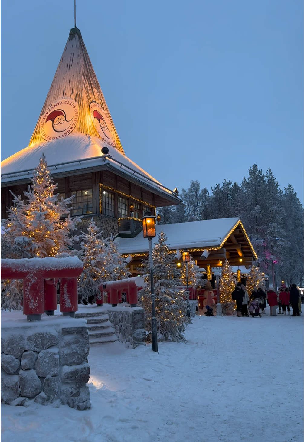 Santa Claus Village, Rovaniemi, Finnish Lapland ❤️🎄🎅🏼 #foryou #lapland #santaclausvillage #familytravel #fyp 