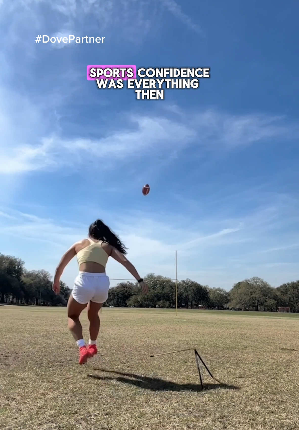 #dovepartner Confidence starts with self-care. Grab @Dove Beauty & Personal Care at CVS and support girls in sports 🏈💪#CVSPartner #DoveZone