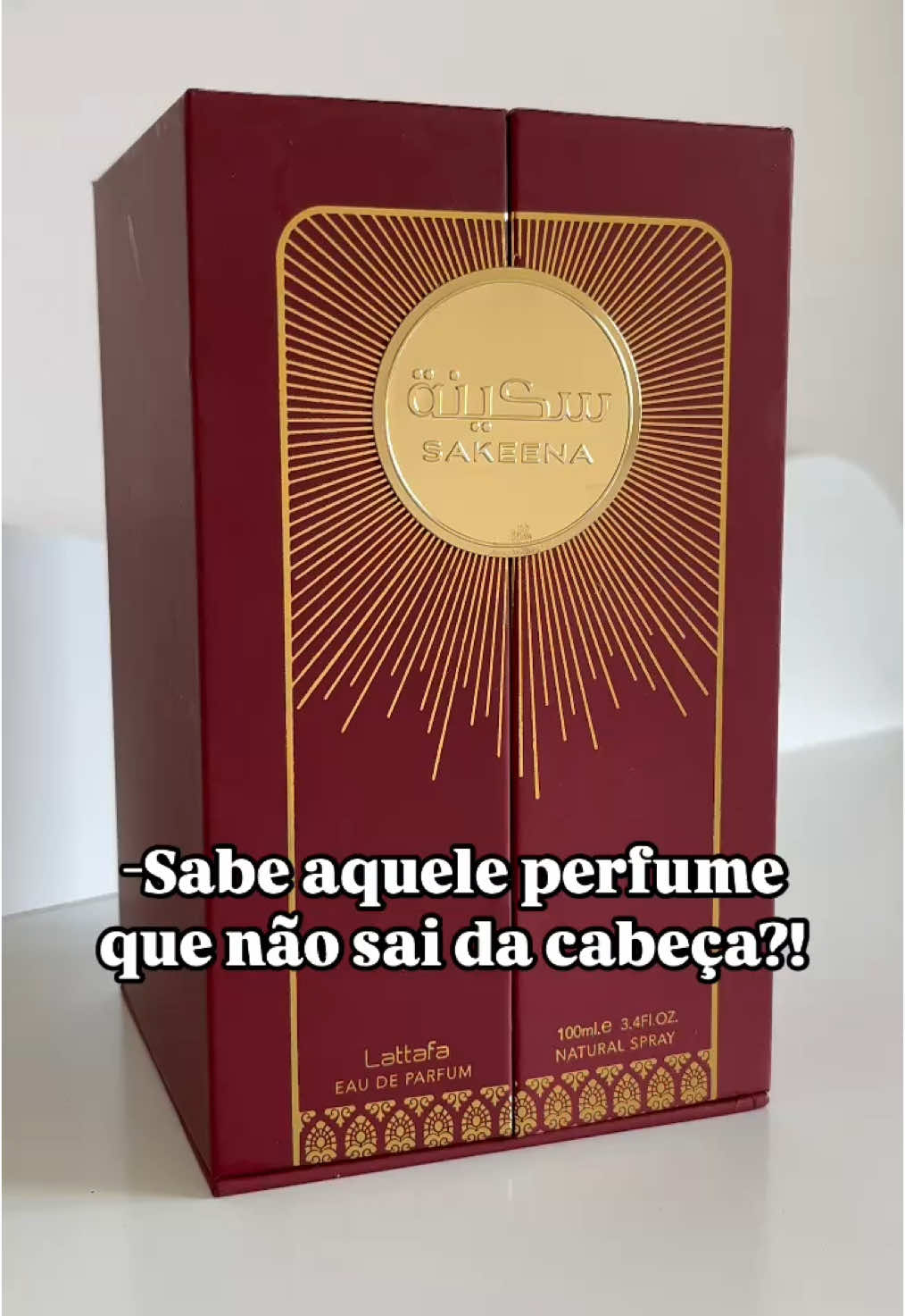 Perfume que não sai da cabeça! 🤩 Sakeena - perfume árabe ❤️ #perfume #perfumearabe #perfumefeminino #importado 