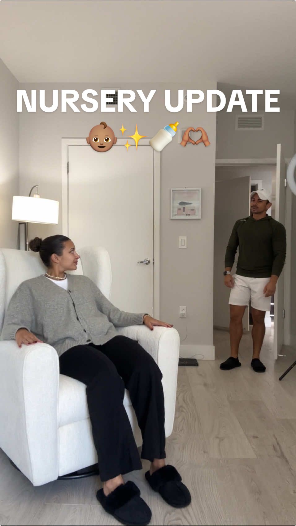 Finally coming together! 🙂🤲🏽 #nursery #nurserydecor #pregnancyjourney #26weekspregnant #dayinmylife #pregnancy #nurseryreveal #babynursery #babyroominspo 