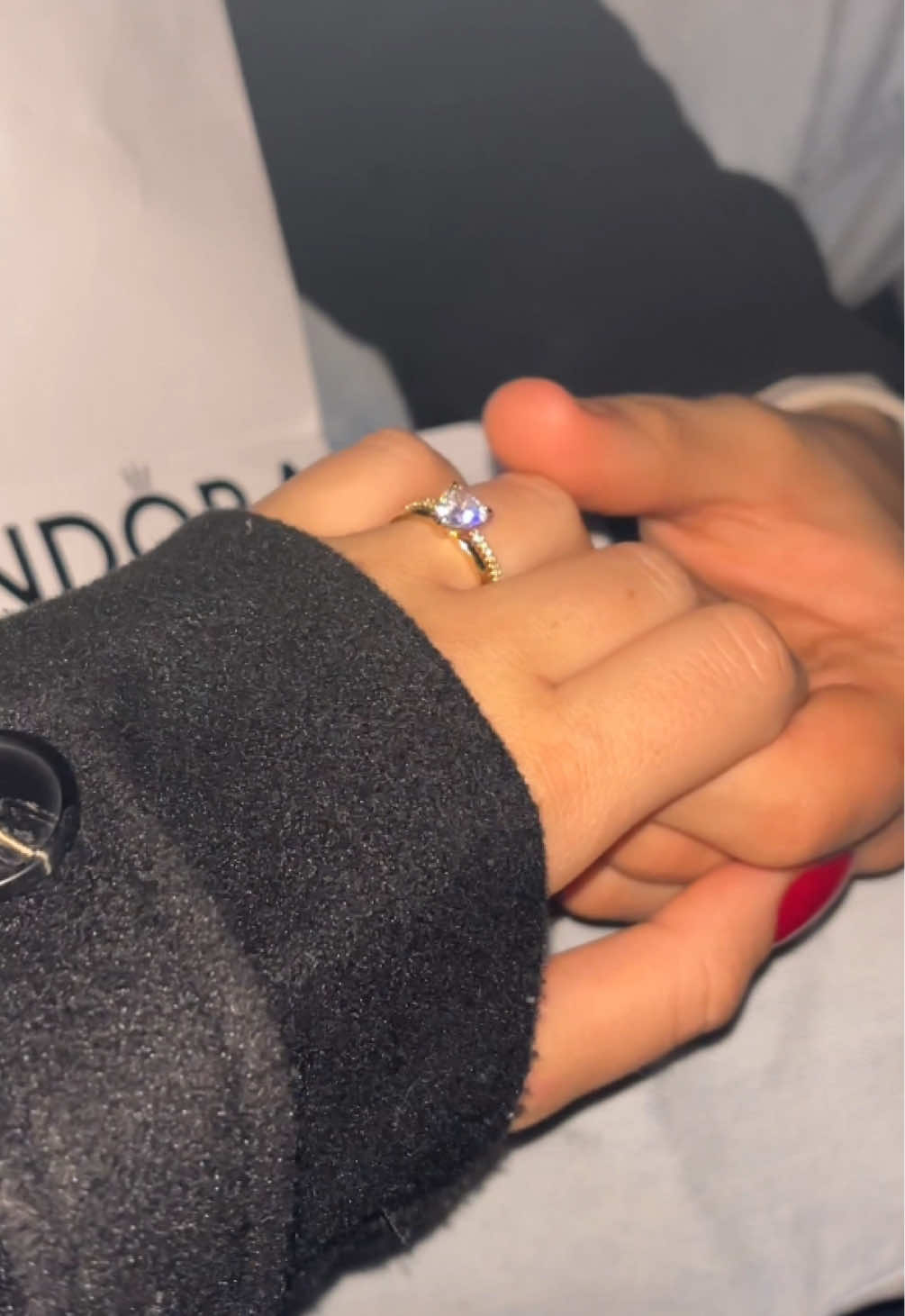 Promise ring stage>>> #promisering #coupletok #koryanddaya #couplegoals #romantic #lovelanguage #fyp #promiseringstage #loveyou #relationshipgoals #boyfriend #pandoraring #foryoupage 