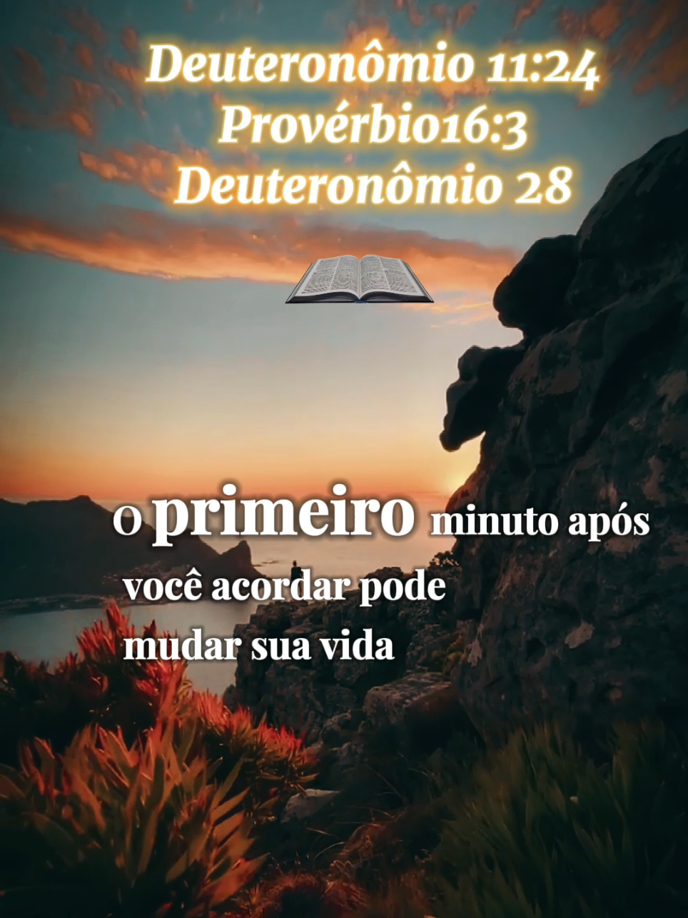 Profetize esses 3 Versículos ao acordar! #oração #versiculosbiblicos #bibliasagrada #gratidão #benção #cristãosnotiktok #bomdia #deuteronomio 