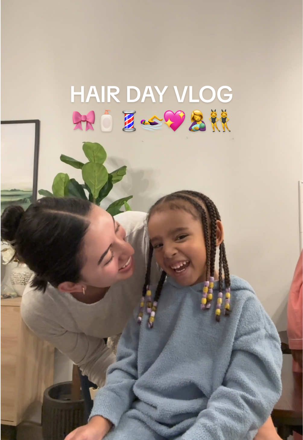 Her singing to her brother at the end🥹😭😭 Also the matching bonnets & PJ’s are from @SILKS and the girls are obsessed!🎀 #hairdayvlog #momtok #blacktoddlerhairstyles #toddlerhairstyles #curlyhairinspo #braidstyles #newbornmom 