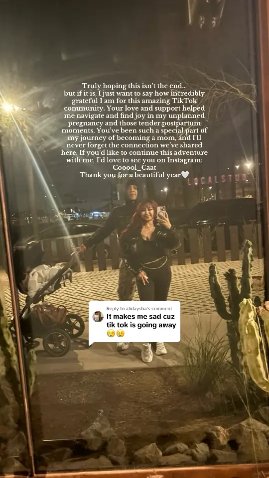 Replying to @alidaysha soo soooo sad, really hoping it’s not true🥺🥺 but thank you alll🤍🤍🤍 #tiktokban #massfollowing #momtiktok #fyp #tiktok 