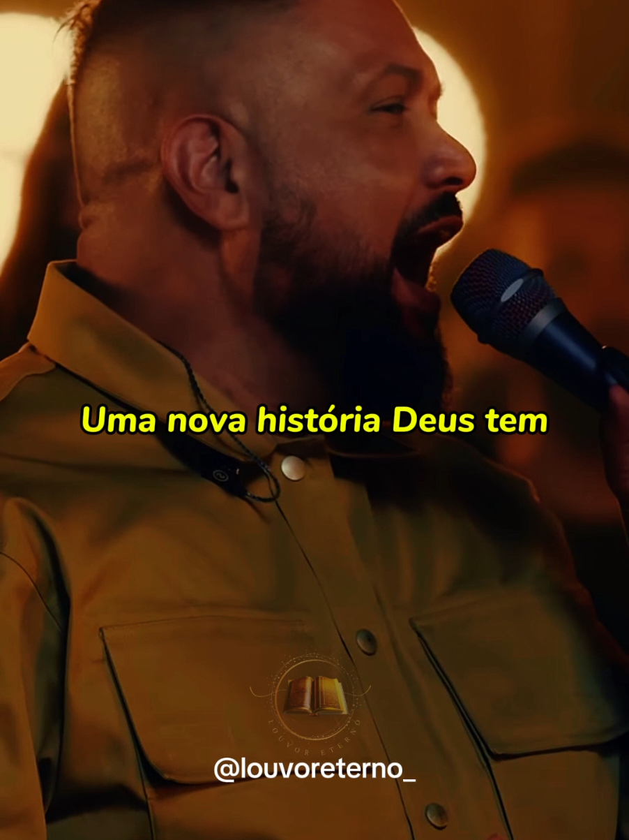 Uma Nova história Deus tem !! . #musicagospel #gospel #louvor #statusgospel #louvoresevangelicos #fernandinho #lyrics #status 