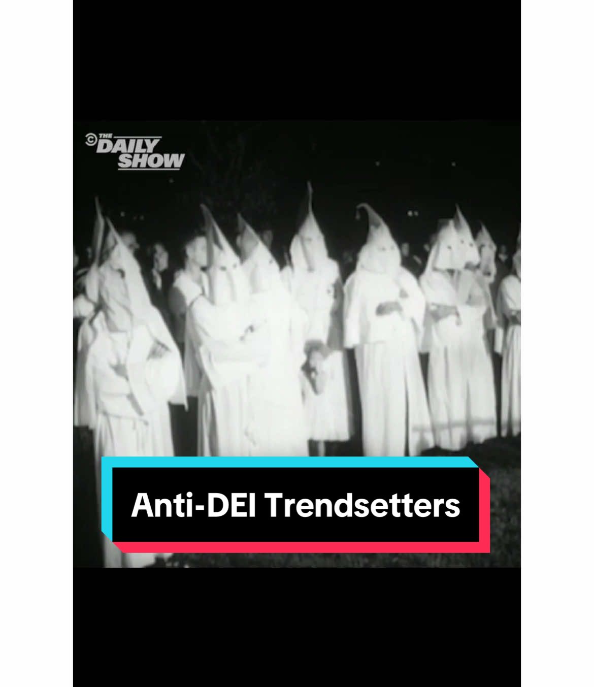 The KKK did it first! #DailyShow #DEI #PeteHegseth