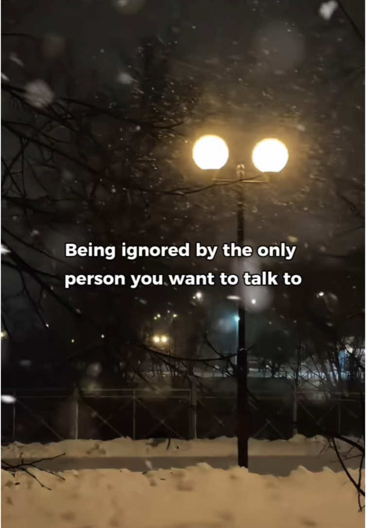 The pain of being ignored 😔💔 Being ignored by someone you deeply care about is a very painful and devastating experience. It's like your voice is silenced, your needs and emotions rendered invisible. This lack of acknowledgment makes you feel rejected, worthless, confused, lonely, deeply hurt and heartbroken. #feelings #heartbroken #hurtmyfeelings #emotional #relatable 