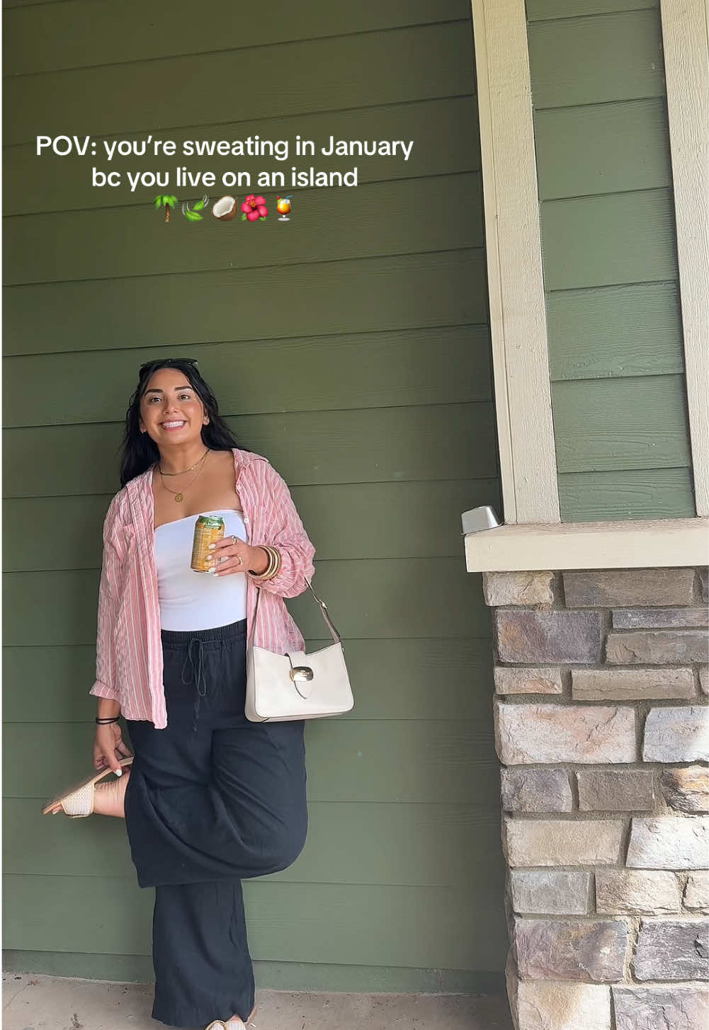 I guess I can’t complain 🤷🏻‍♀️ #fashiontiktok #OOTD #fitcheck #outfitinspo #casualoutfits #foryoupage #foryourpage #minifashionista #islandlifestyle 