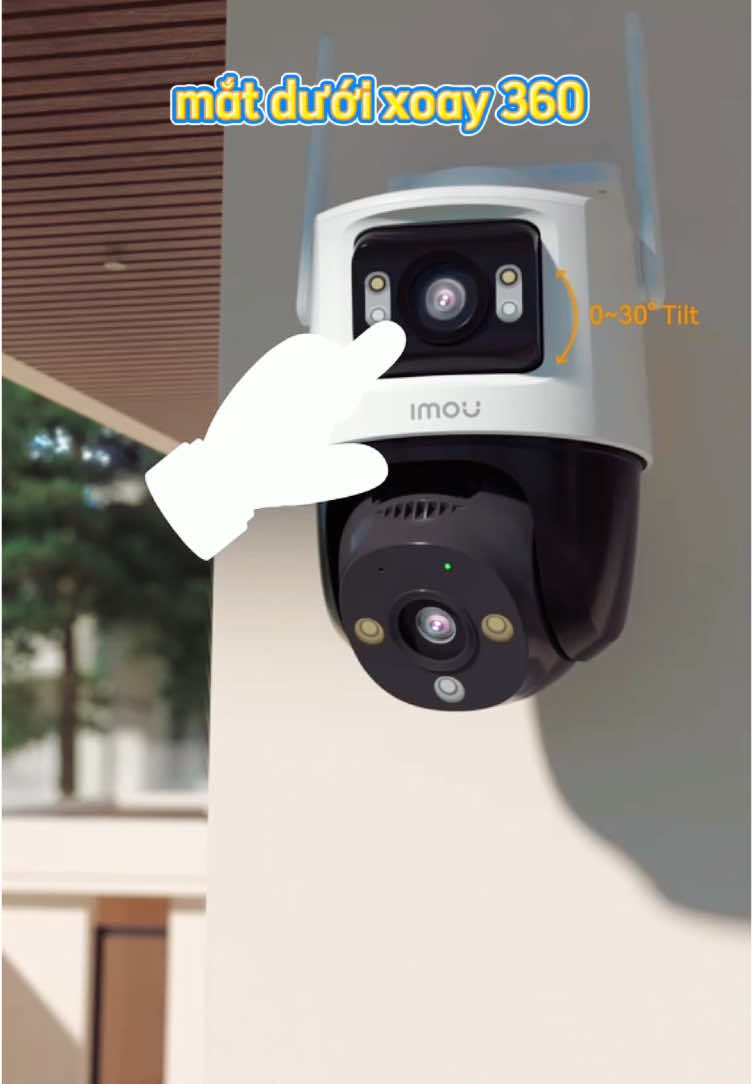 Lắp camera imou 2 mắt như thế này tiện nhỉ hướng nào cũng quan sat được #ongchubiettuot #cameraanninh #imou #camerawifi #imouvietnam #docongnghe #giadungtienich 