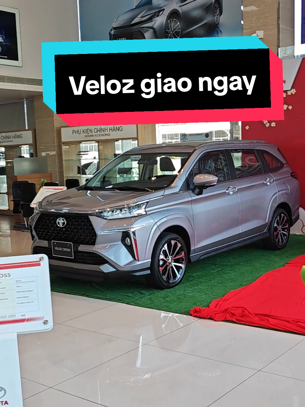 Veloz màu bạc tím cũng khá là đẹp ạ Xe giao ngay nha Anh/Chị #letoyotalongan #veloz2025 
