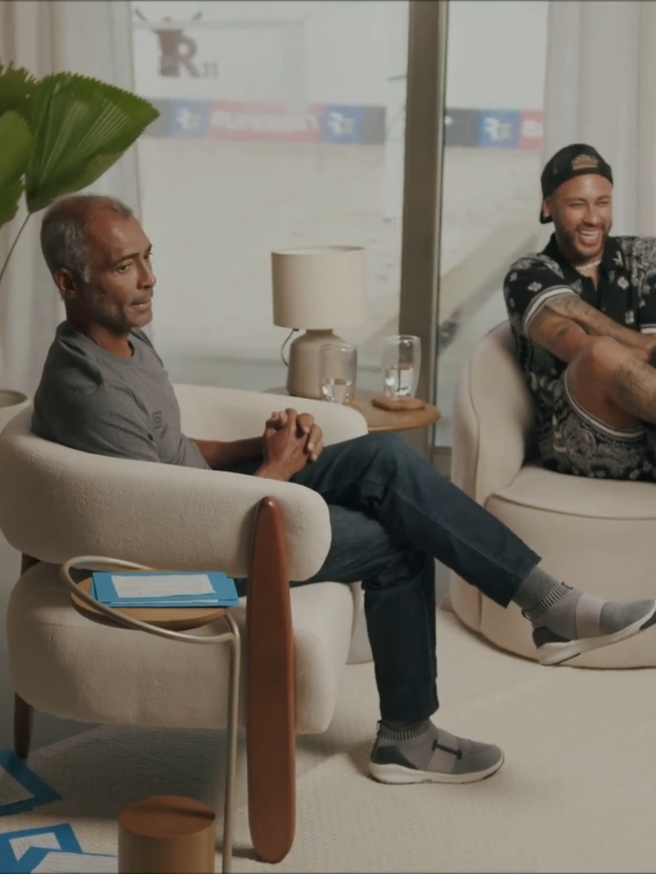 Compreensível kkkk ▶️Romário Tv: NEYMAR DE CARA COM O CARA  #neymar #romario #romarioneymar #futebol #entrevista #fy 