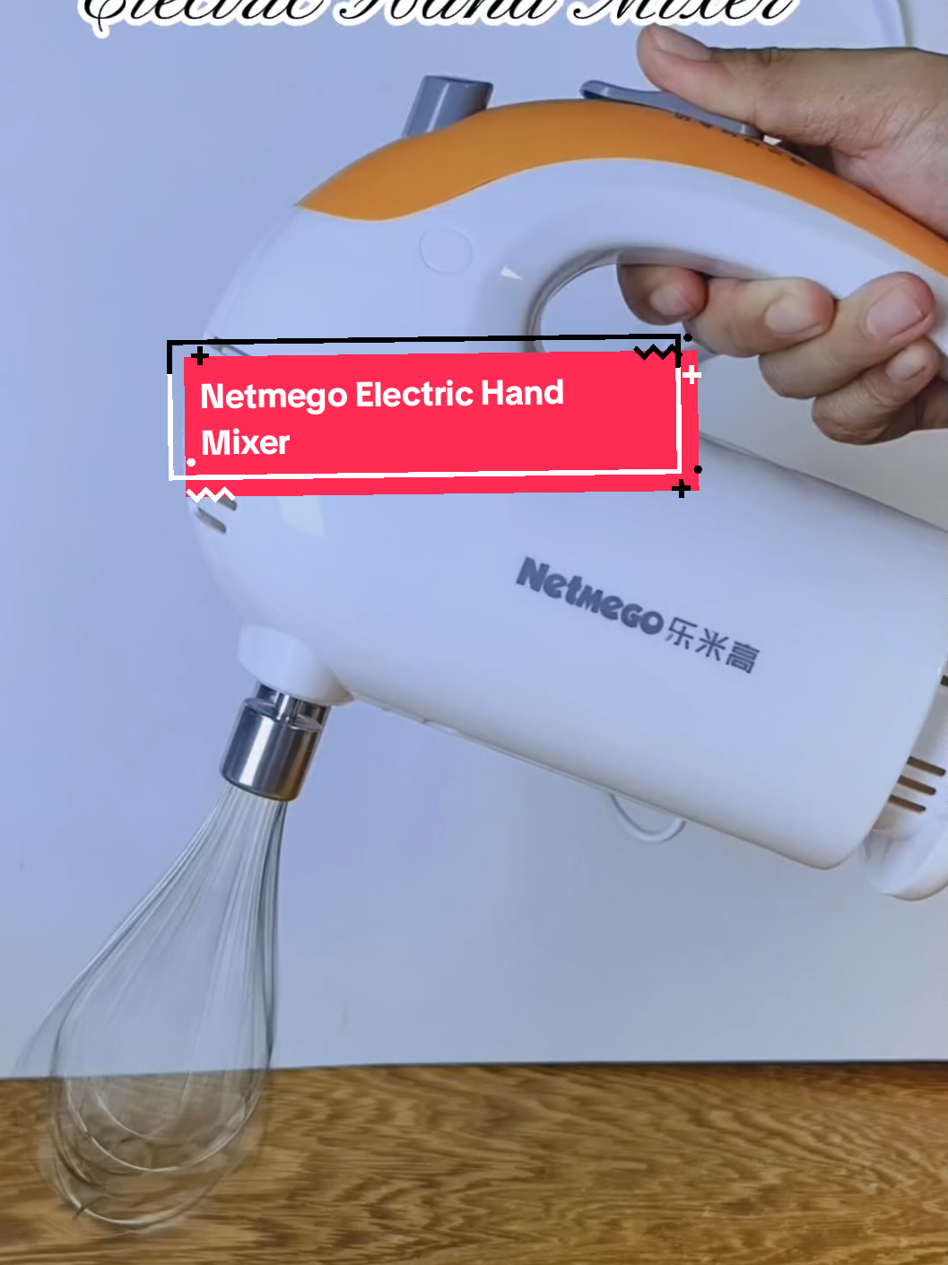 Perfect sa mahilig mag Bake ang Hand Mixer na ito ng Netmego. Ganda ng Quality at affordable lang! Check Out Na! 🥰 #fyp #fypシ゚ #netmego #netmegohandmixer #handmixer #electrichandmixer #bakingtools 