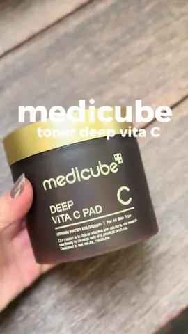 Bạn đang có làn da xỉn màu, nhiều thâm sạm >>> Đã có Toner Deep Vita C medicube #medicube #tonerpad #skincareviral