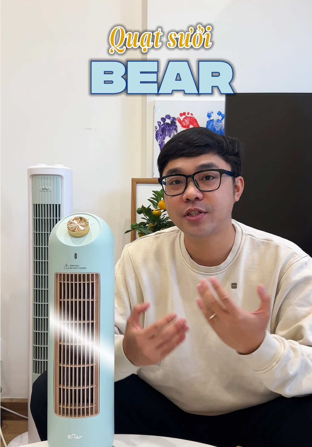 Review quạt sưởi Bear, thiết bị không thể thiếu mùa đông này #thanhbinhriviu #thanhbinhreview #maysuoi #bear 