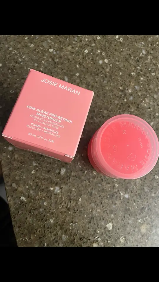 #complimentary #feelgoodnaked Pink algae Pro retinol moisturizer #feelgoodnaked!  @influenster @Josie Maran 