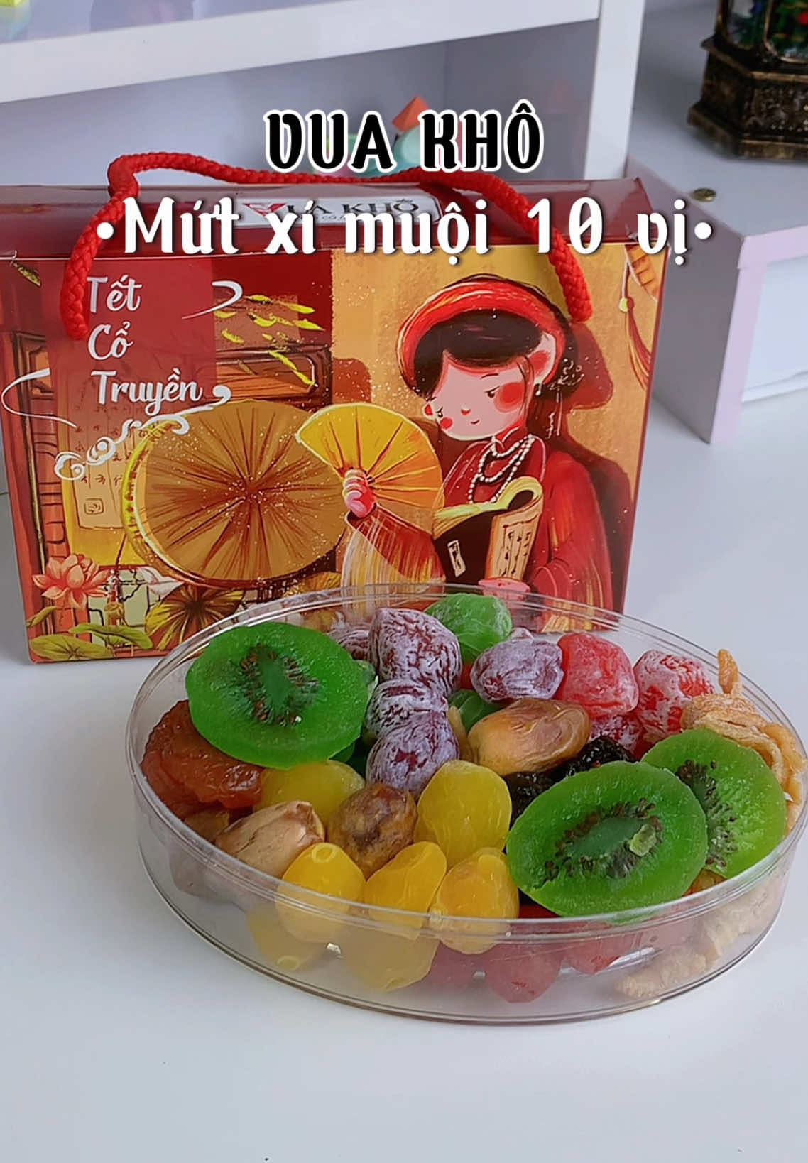 Mứt xí muội 10 vị siu ngon #vuakho #muttet #ximuoi #omai #samtetbaovui #tetatty2025 #mua1tang1 #quatangtet #trn_trn24 