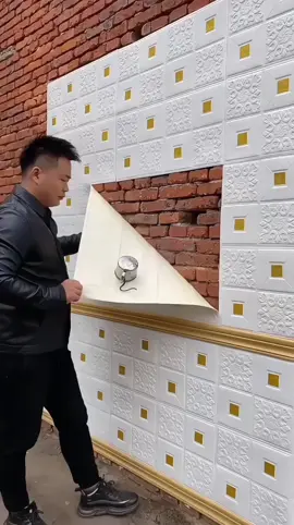 Wallfoam  Add a natural sense of depth to your wall and space with Florence foam 3D Brick design wall panel.  👉Waterproof💦💦💦 & Dampproof 👉Environment Friendly 👉Anti-Collision, better for Children room 👉Easy Installation, Self-adhesive 👉Size: 70cm*70cm-5.2sq.ft  [If you want in Quantity like Wallpaper/Wallfoam/Artificial Grass and Artificial Wallplant then Contact Us] Deliver🚐🚐all over Nepal Contact numbe📲📲 +977-9766907283 / +977-9766907283 #wallfoam #wallpanel #panel #walldecor #walldesign #homedecor #DIY #fyp #foryou 