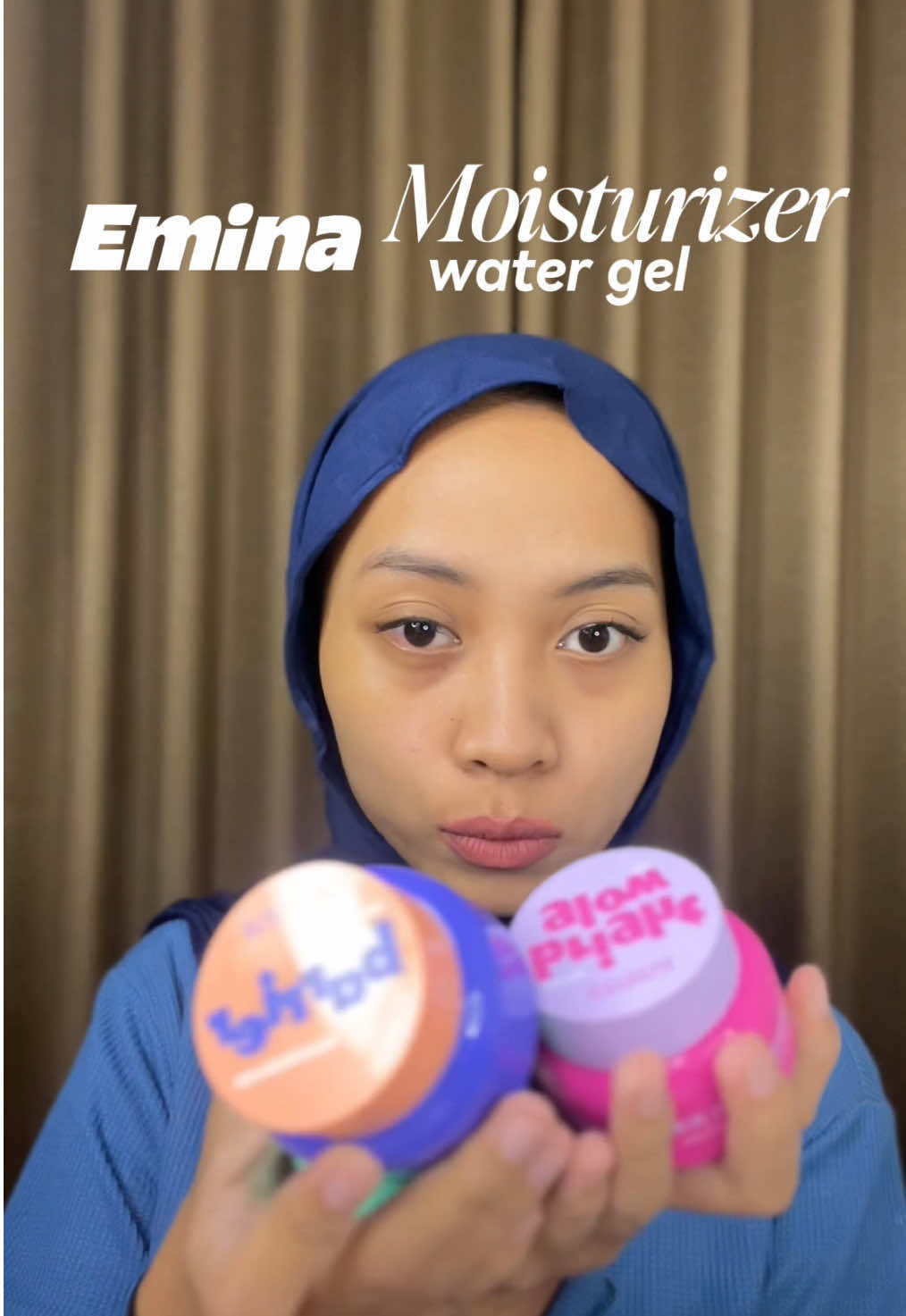 emina's new baby launching water moisturizer gemez😵‍💫💓 pakek sesuai kebutuhan kulit kamuuu yaa!!😚 #moisturizer #moisturizerviral #rekomendasimoisturizer #emina #eminamoisturizer @Emina Store 