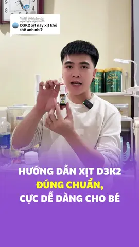 Hướng dẫn xịt D3K2 