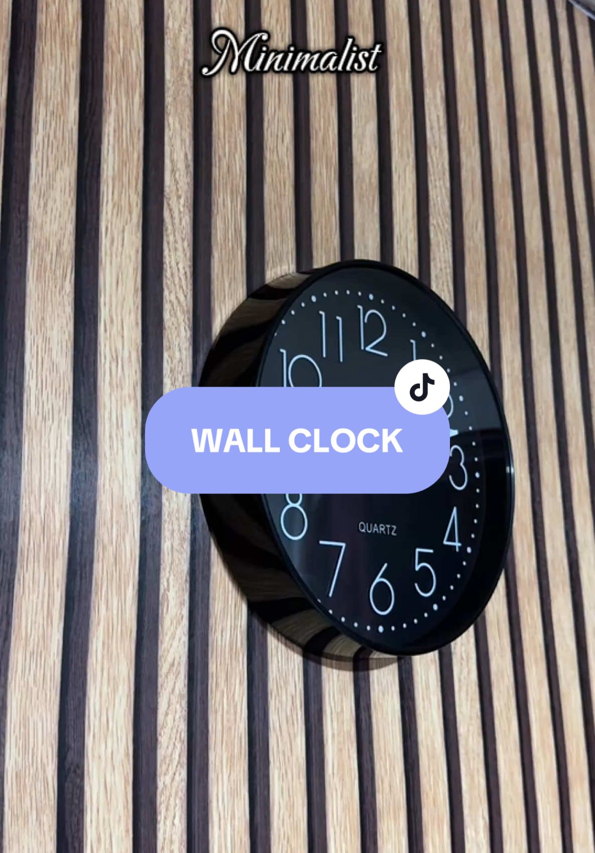 Available in 8 & 10 inch with different colors 💓 #wallclock #clock #orasan #aesthetic #minimalist #fyp 