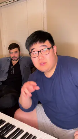 Did you do better than Abe??? #guessthesong #guessthesongchallenge #thousandmiles #vanessacarlton #singing #goodbyetiktok #thislove #maroon5 #justgivemeareason #fun #pink 