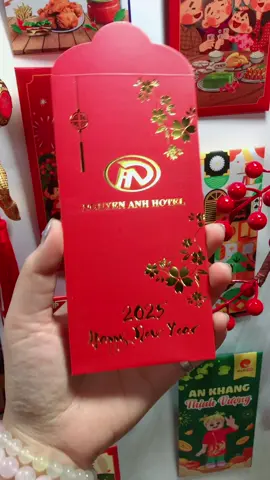 Lì xì C150 cán mờ ép kim sang trọng #lixi2025 #lixigiare #mohostore 