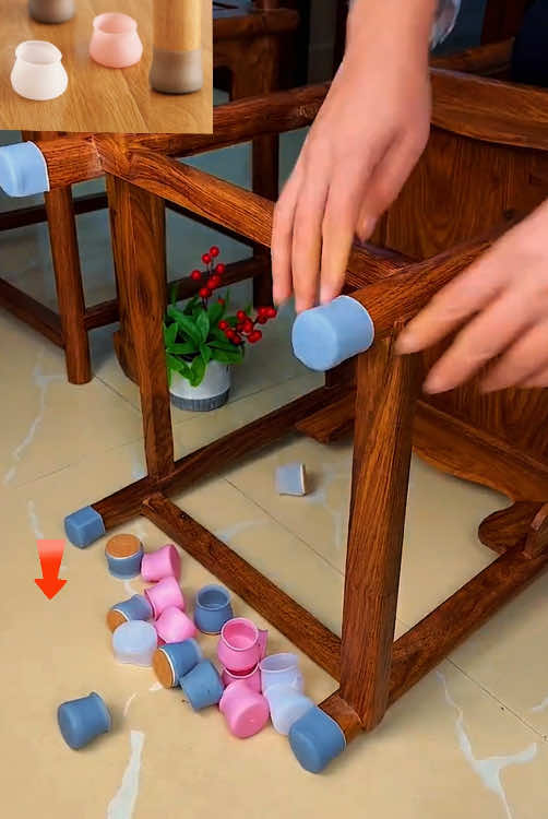 Sarung kaki meja dan kursi ini sangat mudah digunakan, sudah banyak saya jual. Kualitasnya sangat bagus dan harganya sangat murah.#Tangki #foryou #tiktokshop #shop 