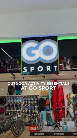 Your next outdoor adventure starts here! 🚴‍♀️🎾🛶 Discover everything you need for your favorite outdoor sports at @GoSport in Abu Dhabi Mall! 🏞️ جاهزين لمغامرتكم الرياضية القادمة؟ 🚴‍♀️🎾🛶 اكتشفوا كل ما تحتاجونه لرياضاتكم المفضلة في @GoSport في أبوظبي مول!  🏞️ #GoSport #OutdoorActivities #InAbuDhabi #AbuDhabiMall