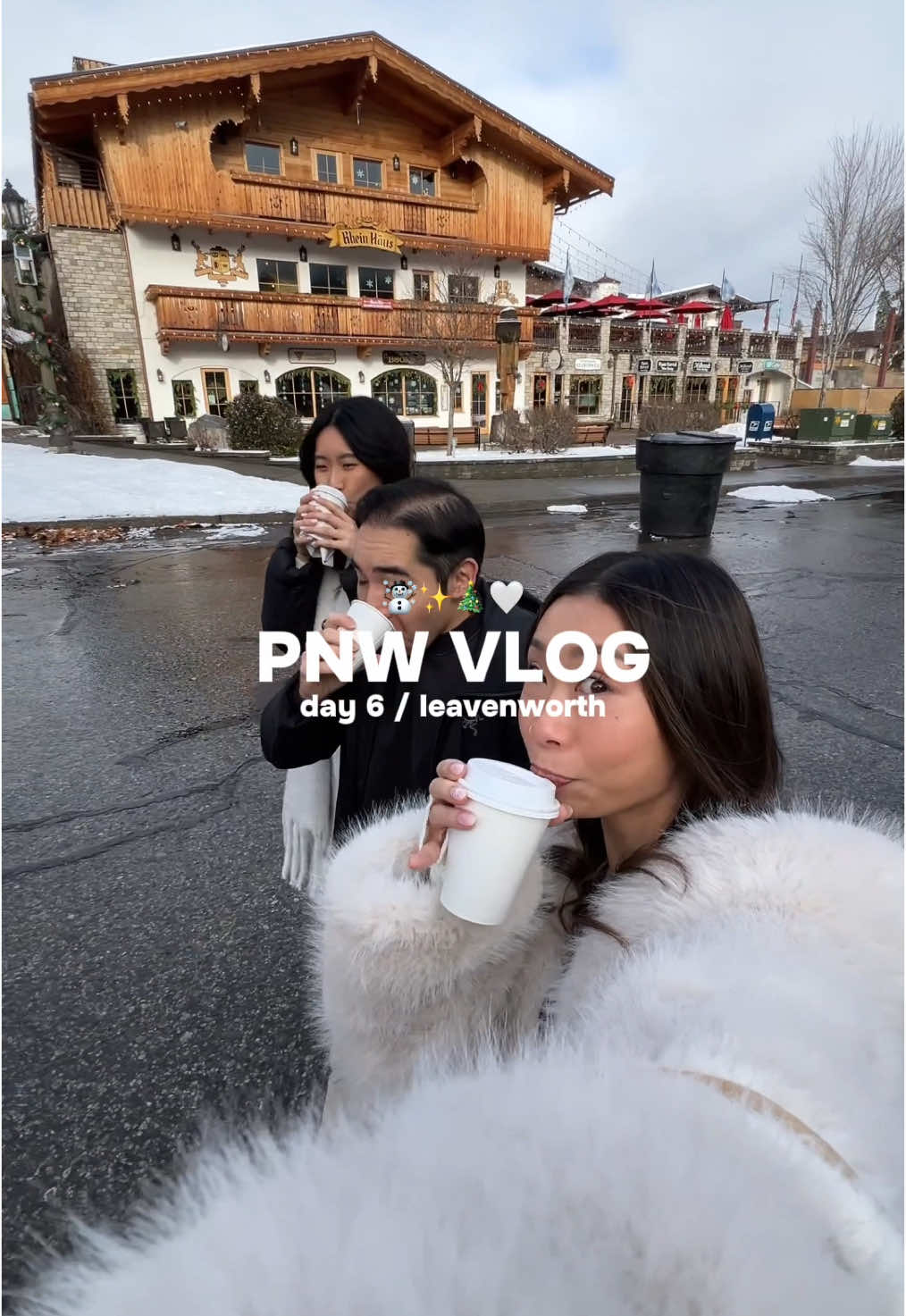 day 6 in pnw ☃️❄️✨  #travelvlog #travelitinerary #pnw #pnwtravel #leavenworth #washington #leavenworthfood #thingstodoleavenworth #minivlog #snowmobile 
