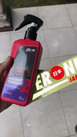 ini nih yang paling di sukai anak motor. sekali semprot kinclongg😋 #zeronejapanjadiandalan #zeronejapan #pengkilapbodymotor 