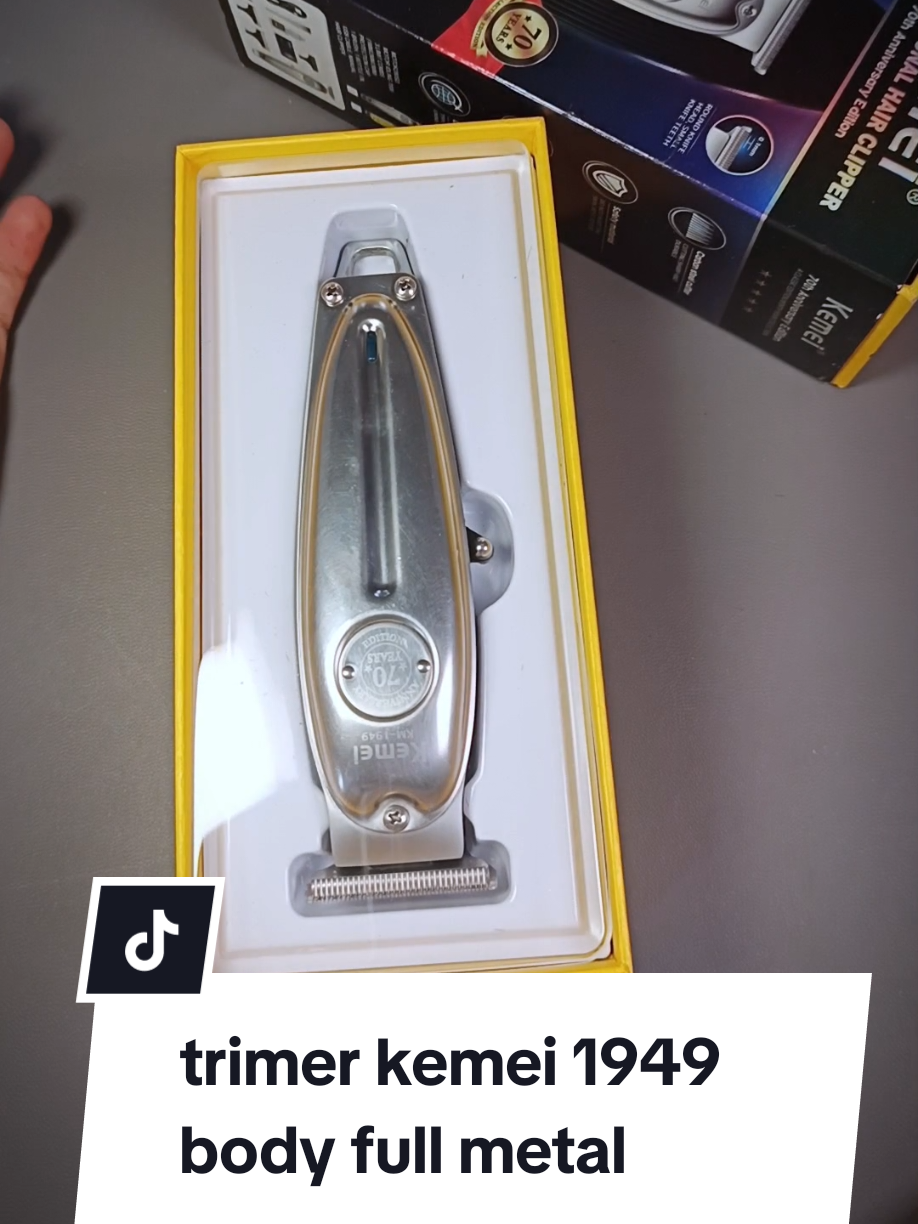 trimer kemei 1949 full metal rekomendasi nih #trimer #alatcukur #cukur #promo 