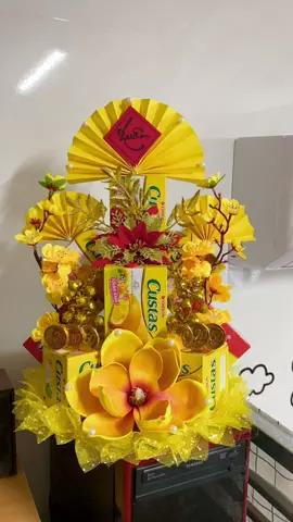 Tháp vàng 9 bánh, nhìn là thấy lộc lá đầy nhà rồiiiii ☺️☺️☺️ #thapbanh #settrangtrithapbanhthapnuoc #tet 