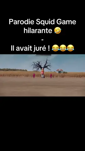 Parodie hilarante de Squid Game saison 2 - Il avait juré ! 😂😂😂 #squidgame #parodie #series #netflix #lmao #mdr #ptdr #lol #funny #humour 