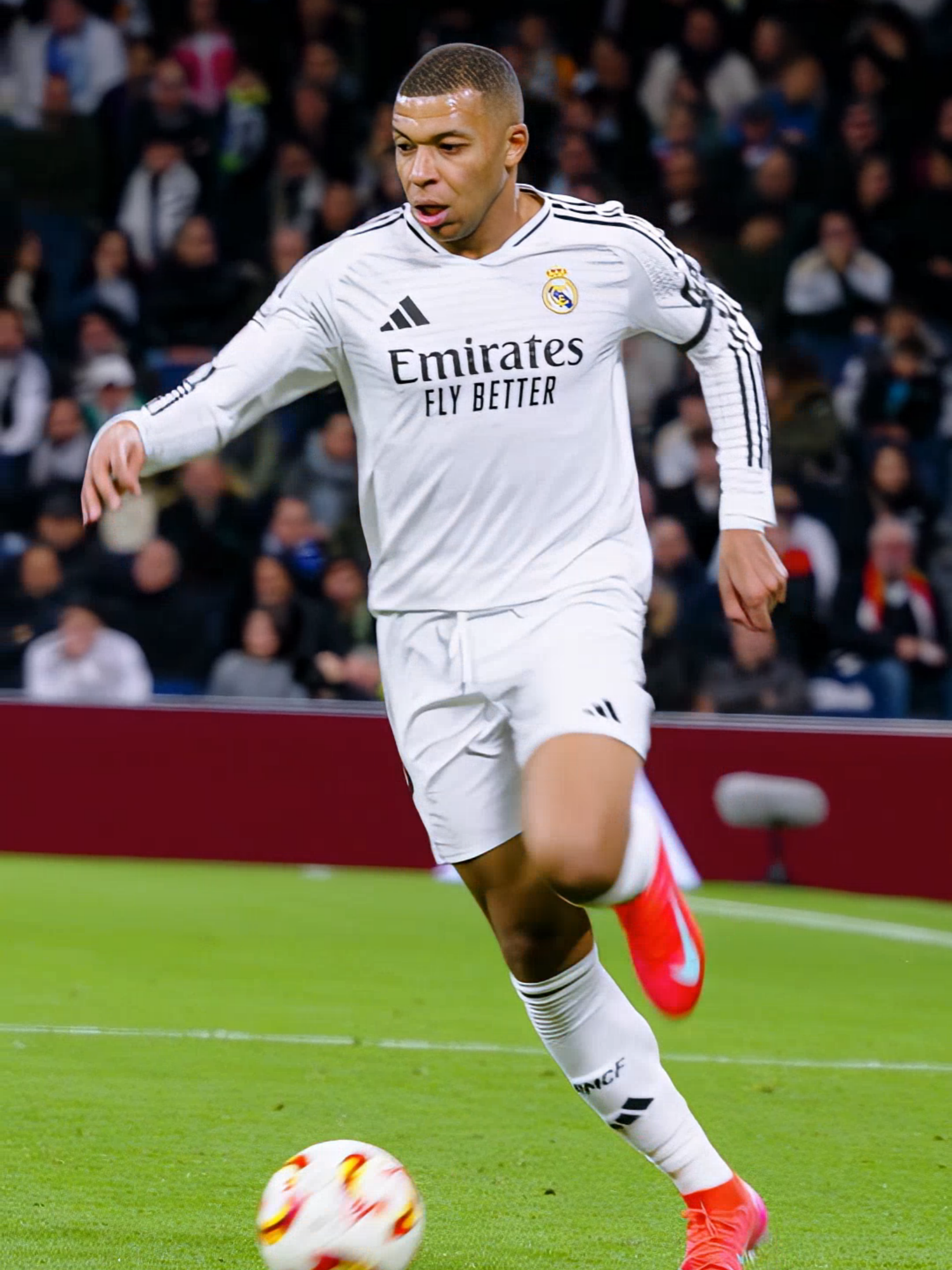 𝐕𝐨𝐢𝐥𝐚 Mbappé 🔥 #RealMadrid #HalaMadrid #Mbappe