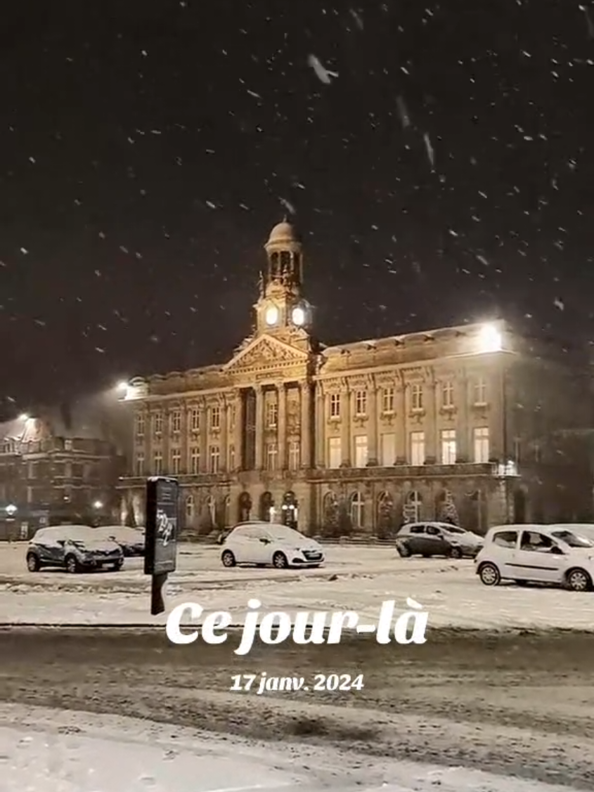 #france #nord #hautdefrance #cambrai #neige 