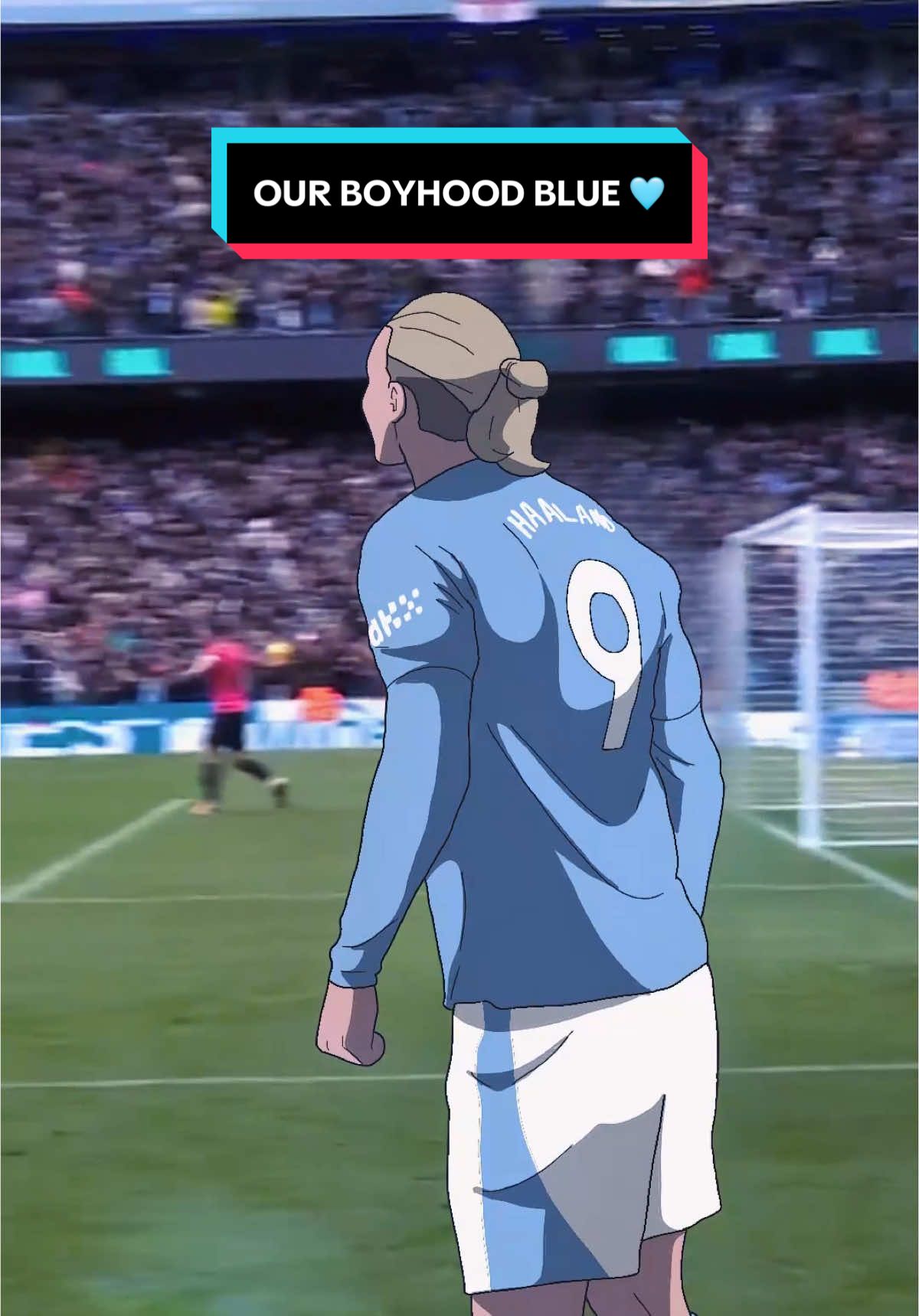 Our boyhood blue 🩵 #Haaland #ManCity #ErlingHaaland #ManchesterCity 