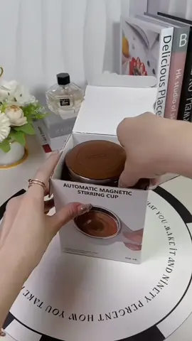 380ml Cawan Kopi Automatic Magnetic Stirring Coffee Mug304 Stainless Steel Self Stirring Rechargeable Cawan Coffee#tiktokshop #fyg #goodthing #foryou #Home 
