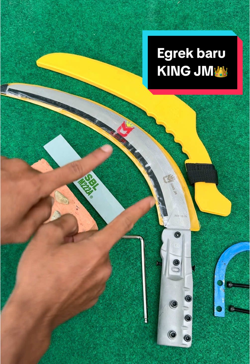 Egrek KING JM nya kita udah ready bos. Cek keranjang kuning sekarang juga👌🏻 #fyp #fypシ #egrek #egreksawit #egrektajam #egrekmalaysia #egreklokal #egrektajam #egreksupertajam #sawit #sawittontiktok #sawitkalimantan #sawitriau #sawitriau #sawitvital #petanisawit #kingjm #racunegrek