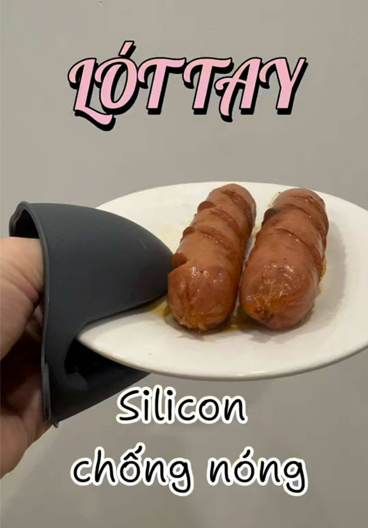 Cùng tui unbox lót tay chống nóng bằng silicon, món gia dụng cần thiết cho nhà bếp nè ☺️ #giadungthongminh #camnhungunbox #hottrend #nauanchobe #giadung 