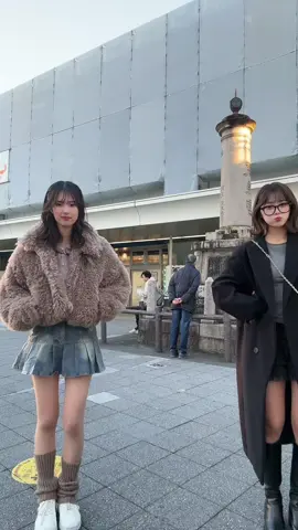 ひなのボブみれるのもあとちょっとかも、、、🥹 はるちゃんと静岡駅で踊ったよ🤍#08#fyp#おすすめ#今日好き#はるひな