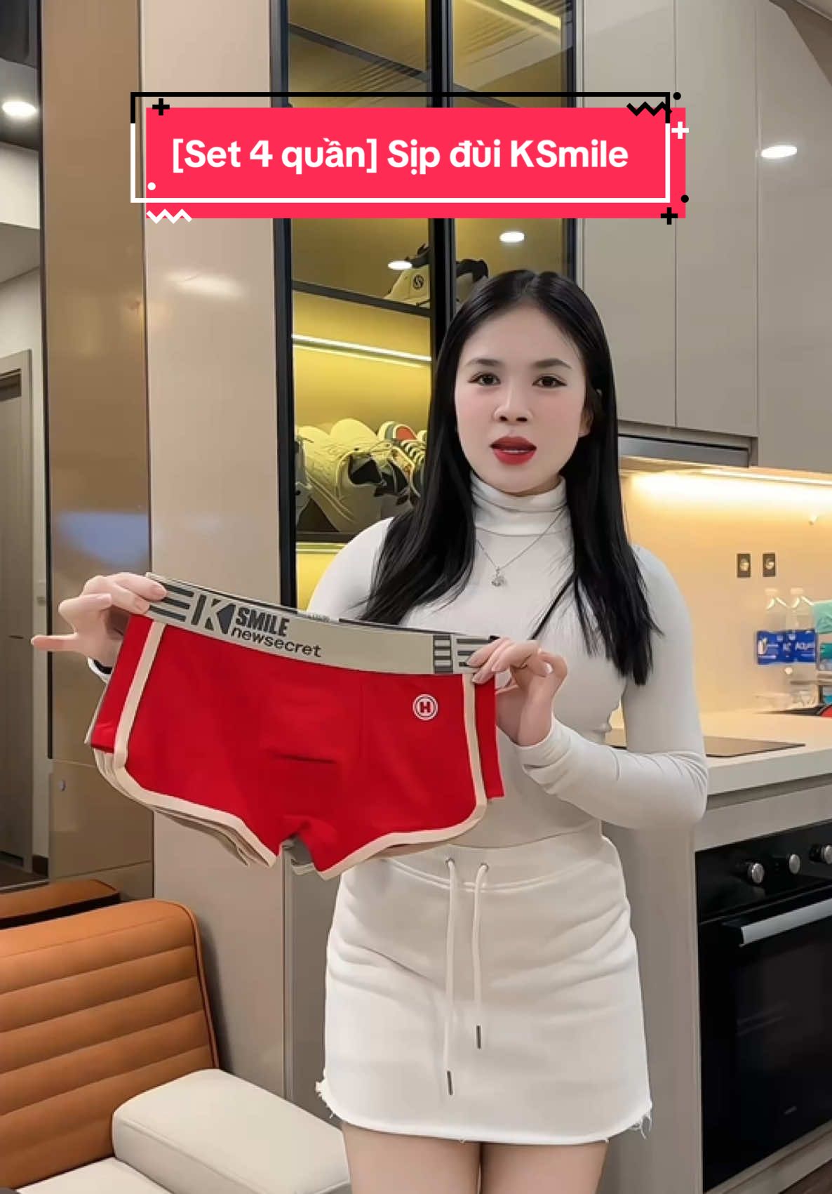 [Set 4 quần] Sịp đùi KSmile