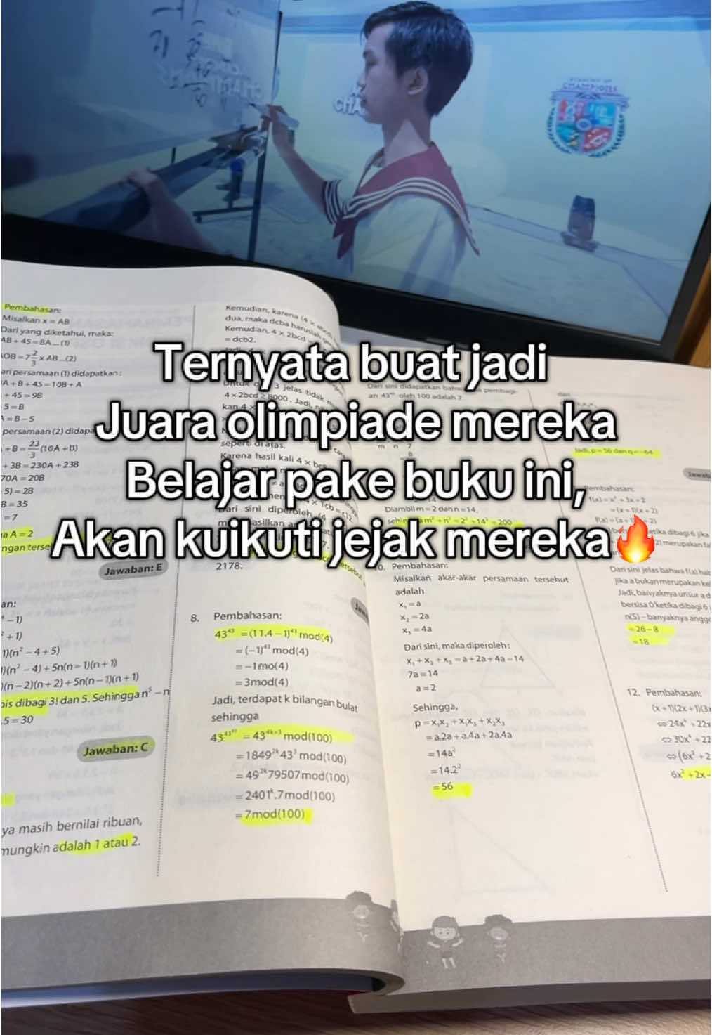 Ternyata ini Rahasia juara olimpiade ✨🔥  #osn #olimpiade #olimpiadesains #olimpiadematematika #fyp #rekomendasibuku 