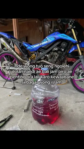 “we nndi, ojo lali solat” 😇 #supermotoherex 