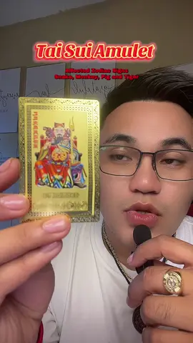 Tai Sui Amulet to all Zodiac Signs including affected zodiac signs #taisui #taisui2025 #amulet #luckycharms #fengshui #chinesenewyear #pampaswerte 