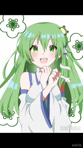 早苗さん描いてみた #東方project  #東風谷早苗 