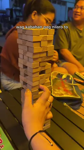 Nakakaaliw naman to #woodenblocks #jengablocks 